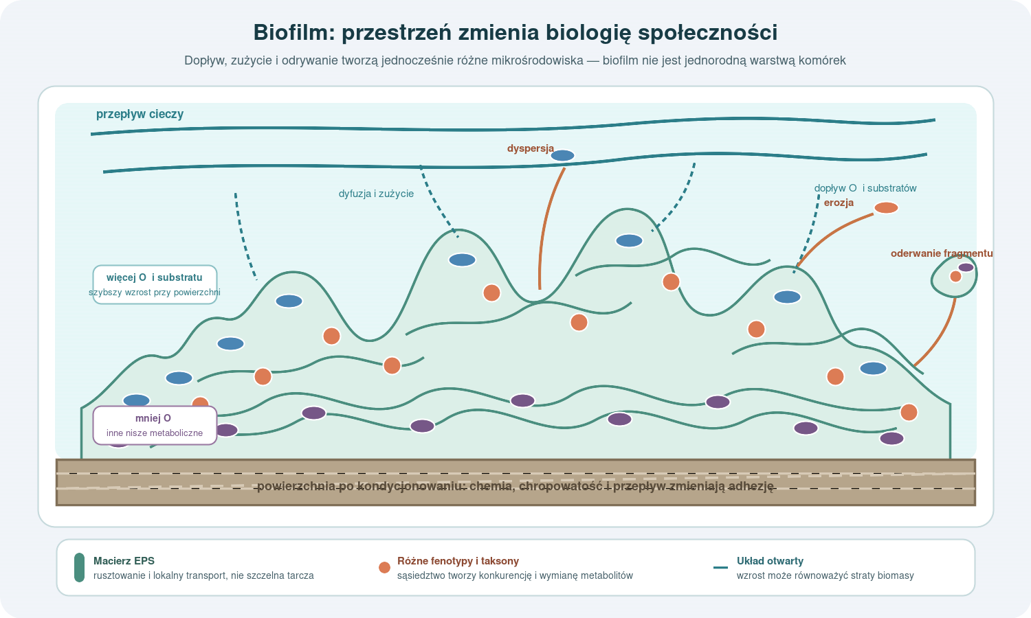 Biofilm jako zorganizowana społeczność